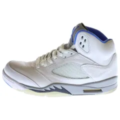 中古❗Jordan エアジョーダン 5 ステルス ホワイト/ブルー 26cm 中古❗Jordan エアジョーダン 5 ステルス ホワイト/ブルー 26cm