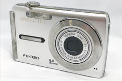 【動作未確認】OLYMPUS オリンパス CAMEDIA キャメディア デジタルカメラ FE-320 シルバー