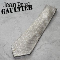 【vintage】Jean Paul Gaultier ocher patterned tie archive