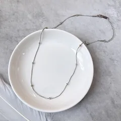 ［ステンレス製］デザインスネークチェーンネックレス 45cm（アジャスター＋5cm）錆びにくい 着けっぱなしOK 【セレクト商品】