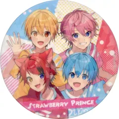 【中古】バッジ・ピンズ 【シークレット1】 すとろべりーぷりんす(等身/レイヤードTシャツ) すとぷり 缶バッジ(2023 Summer ver.!!) 2023 Summer オフィシャルグッズ 缶バッジくじ景品