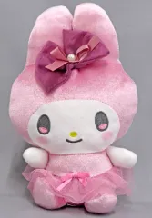 【中古】ぬいぐるみ マイメロディ(C/ピンク) おめかしドレスぬいぐるみ 「マイメロディ・クロミ」