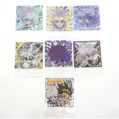 【小牧店】未開封　HUNTER×HUNTER　キルア　ウエハース　シール　キラ　7種セット 【PI741-1051】