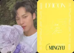 【中古】コレクションカード(男性) SEVENTEEN/MINGYU(ミンギュ)/裏面印刷サイン入り/「Dicon vol.12 SEVENTEEN 写真集 My Choice is… Specialバージョン」特典フォトカード