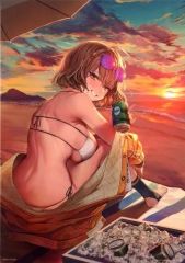 [중고] 클리어 포스터 A3 클리어 포스터 아니스 [이치 반 쿠지 승리의 여신 : NIKKE CHAPTER2] E 상