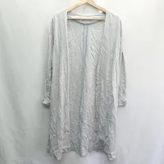 ◇ BEAUTY&YOUTH UNITED ARROWS 長袖 ロングカーディガン サイズ表記なし ライトブルー レディース E  【1406180078959】
