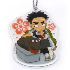 【中古】雑貨 [単品] 悲鳴嶼行冥 アクリルチャーム 「鬼滅の刃 全集中展 ご当地SD アクリルチャームセット」 福岡会場限定