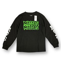 定価12100円 新品 MASSES L/S MSXMS 長袖Tシャツ カットソー マシス ブラック M 7156A5