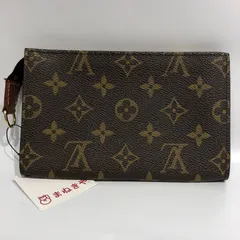 外良品 VUITTON ルイヴィトン モノグラム バケット用 ポーチ バニティ