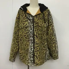 完売人気レオパード柄シュプリーム フリースフードジャケット豹キムタク登坂岩ちゃん探されてた方是非♪