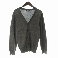 アーペーセー A.P.C. カーディガン ニット Vネック 長袖 XS グレー /ROのサムネイル
