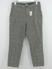 ◇ D.M.G ドミンゴ チェック ストレッチ パンツ サイズSS グレー系 レディース P  【1302280006086】