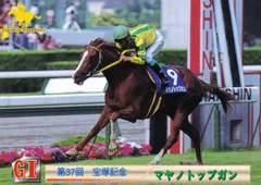 マヤノトップガン：第37回宝塚記念「サラブレッドカード 96年上半期版」No.065