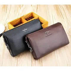 ★セカンドバッグ　クラッチバック　メンズ　メンズバッグ　鞄　ポケット多数　仕切り　紳士鞄　ダイヤルロック付き　多機能　大容量　バック