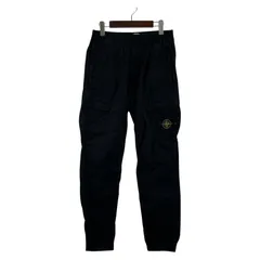 【美品❗️】stone  　カーゴパンツ　ワーク　ブラック　34 2025年最新】STONE ISLAND ワークパンツ・カーゴパンツ