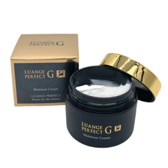 {正規品}LUANGE PERFECT G 保湿クリーム 30g｜ゴールド＆パールの輝きでハリつや肌へ｜高保湿×エイジングケア｜日本製