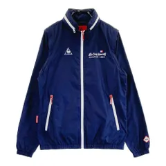 サイズ：L LE COQ GOLF ルコックゴルフ  フード付 2WAYジップジャケット  ネイビー系 [240101511041] ゴルフウェア レディース ストスト
