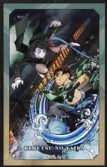 【中古】食玩 ステッカー・シール 竈門炭治郎＆魘夢 「鬼滅の刃 デコステッカー4 ガムつき」