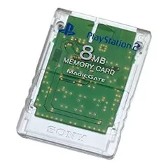 【中古】 PlayStation 2 専用メモリーカード 8MB クリスタル