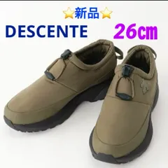 DESCENTE ウィンターモックシューズ スリッポン 26㎝ - メルカリ