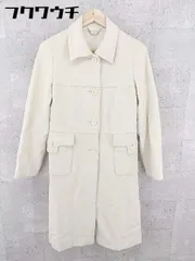 ■ ◎ ROPE ロペ アンゴラ混 長袖 コート サイズ9AT アイボリー レディース  【中古】 【1002801708306】