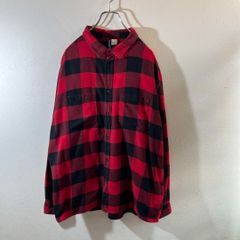 H&M DIVIDED チェック柄フランネルシャツ XL