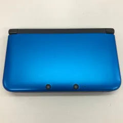 05w10460 【3DSLL】ニンテンドー3DSLL 本体のみ ブルー×ブラック SDカード4GB ＊動作確認済/初期化済＊ ◎中古品◎