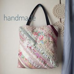 【専用出品】ハンドメイド✳✳パッチワーク　トートバッグ　3点おまとめ 7d3c3db6a07b537ed17218159fbf83