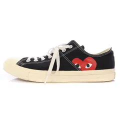 コンバース CONVERSE PLAY COMME des GARCONS ALL STAR Low Black オールスター ロー ブラック スニーカー US10.5 29cm 黒 1CL879 /BB