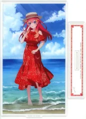 【中古】雑貨 中野五月 BIGスタンド 「映画 五等分の花嫁 あたりツキ!トレーディングアクスタ Ver. 砂浜デート」 あたり賞