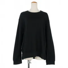 3.1 フィリップリム 3.1 phillip lim 再構築 スウェット トレーナー クルーネック S 黒 ブラック