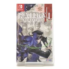 □ATLUS ニンテンドーSwitchソフト RAIDOU Remastered： 超力兵団奇譚 開封品