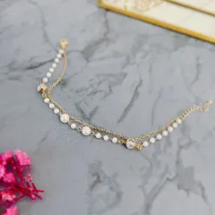 ブレスレット ビーズチェーン