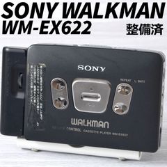 SONY WALKMAN WM-EX622 ソニーカセットウォークマン マットブラック 整備済 TY272