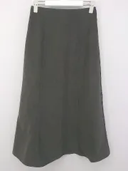 ◇ w closet ダブルクローゼット ロング フレア スカート サイズF グレー レディース P  【1301310004696】のサムネイル