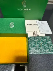 ゴヤール BIG TOUARDE 二つ折り財布 グリーン