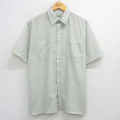 XL/古着 半袖 シャツ メンズ 90s 薄緑他 グリーン ストライプ 25aug09 中古 トップス