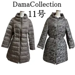 見えない箇所お直しあり 他美品 ダーマコレクション ダウンコート 11号 見えない箇所お直しあり 他美品 ダーマコレクション ダウン