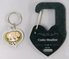 【中古】キーホルダー フィーニス(Code：Realize) 「オトメイトパーティー2024×animatecafe in アニメイトカフェスタンド池袋 トレーディングアクリルカラビナキーホルダー Bグループ」