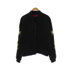ヴィヴィアンタム VIVIENNE TAM 刺繍スリーブジップアップブルゾン ジャケット 40 黒 /NR ■OSのサムネイル