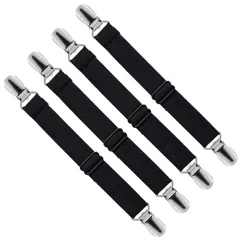 4本入り シーツクリップ ブラック LIHAO