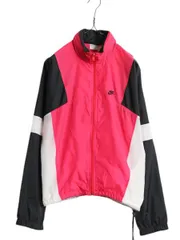 【お得なクーポン配布中!】 90s ナイキ ナイロン ジャケット メンズ レディース S / 古着 90年代 オールド NIKE スウッシュ ブルゾン ウインドブレーカー ジャンパー