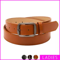 【新品・未使用】 ベルト レディース カジュアル おしゃれ きれいめ かわいい 可愛い 穴 いっぱい スクエアバックル ウエストマーク ジーンズ デニム ビジネス スーツ シンプル 細見え ハイウエスト キャメル ブラウン 茶色 STY-84310-CPZMR