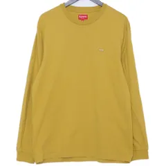 SUPREME Small Box Logo L/S Tee Mサイズ イエロー