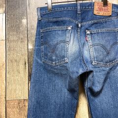 《フィリピン製》リーバイス Levi's 青☆デニムパンツ M 532 ロゴタグ 赤タブ 紙パッチ ボタン裏359 打ち抜きリベット コインポケット インディゴ hのサムネイル
