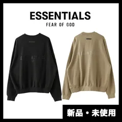【新品未使用】FOG ESSENTIALS / エッセンシャルズ BACK LOGO CREW SWEAT SHIRTS スウェット クルースウェット ブランドロゴ / 68781806