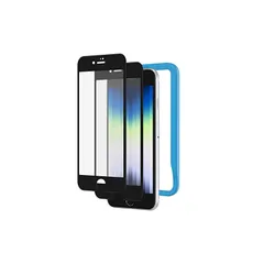 アンチグレア NIMASO 強化ガラスフィルム iPhone SE 第3世代 用 (2022) / SE2 / iPhone8 / 7 用 全面保護フィルム 反射防止 2枚セット NSP20G86 1