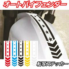 オートバイ　フェンダー５連星ステッカーSUZUKIYAMAHAHONDA