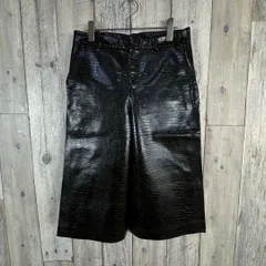 【新品】ZARA ザラ ポリウレタン コーティング バギー ショート パンツ S