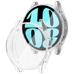 ★即日発送★コンパチブル galaxyウォッチ6 カバー 40mm 44mm レディース メンズ、コンパチブル ギャラクシーウォッチ6 カバー 40mm 44mm、シリコン TPUケース 全面保護 ソフト 超薄型 耐衝撃 タッチ感良い 高透過率 指紋防止 傷防